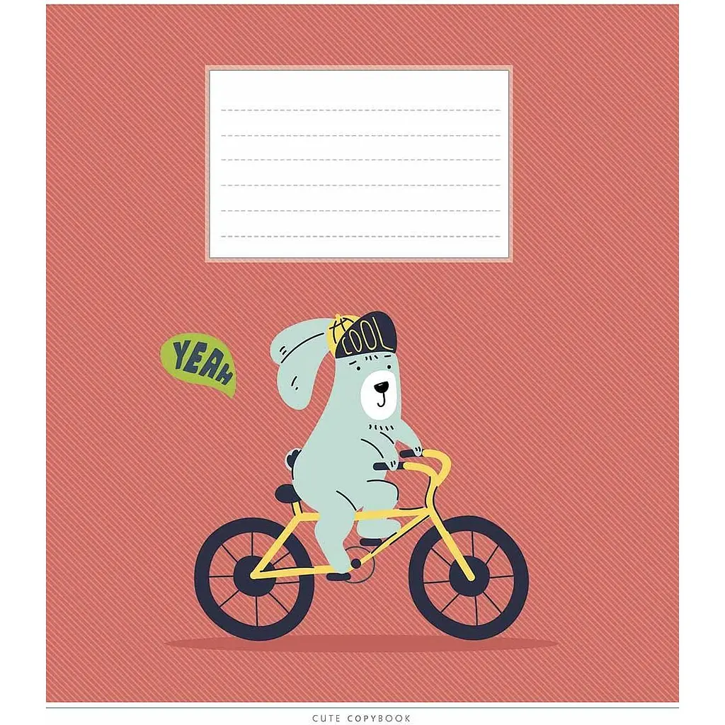 Зошит учнівський Школярик Cute copybook, в косу лінію, 12 аркушів, ВД-лак, 30 шт. (012-3212C) - фото 5