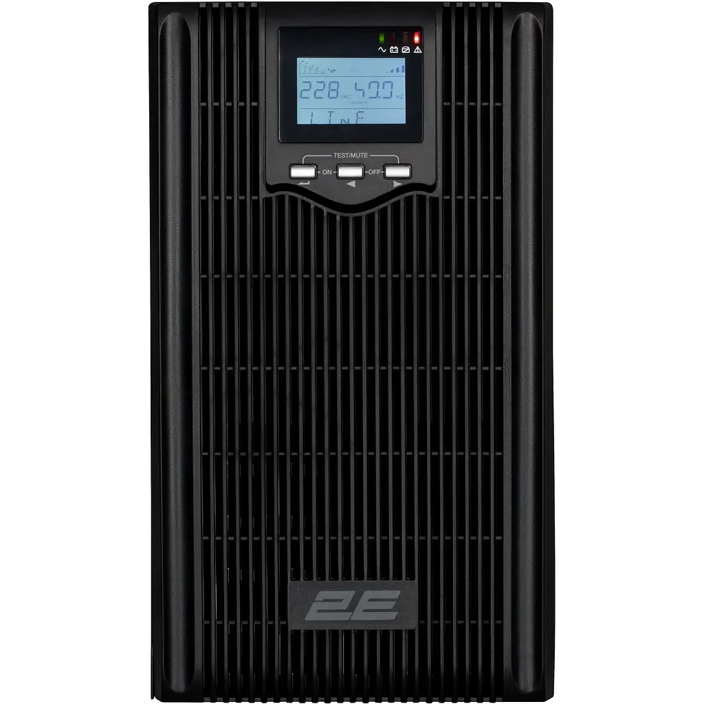 Источник бесперебойного питания 2E PS3000L, 3000VA/2400W, на внешние АКБ 4x12В, 3xSchuko+3xC13 - фото 2