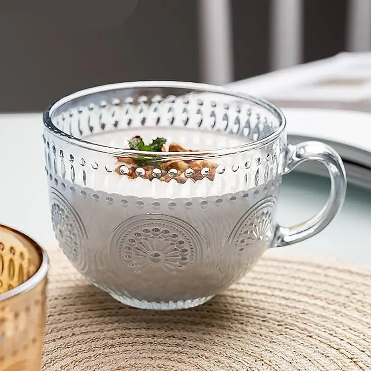 Набір чашок скляних Deli Glass Madison 440 мл 6 шт. (87ZB322B/6) - фото 3