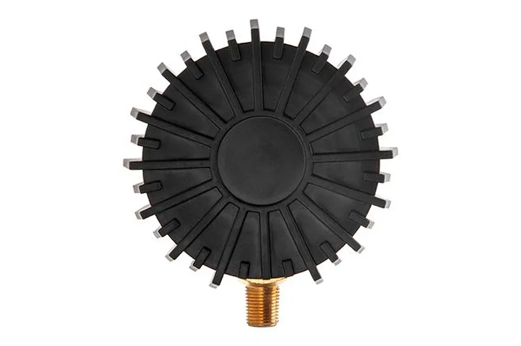 Манометр для підкачування шин коліс на пневматичний пістолет Intertool 1/8" x 63мм x 10бар PT-0499 - фото 4