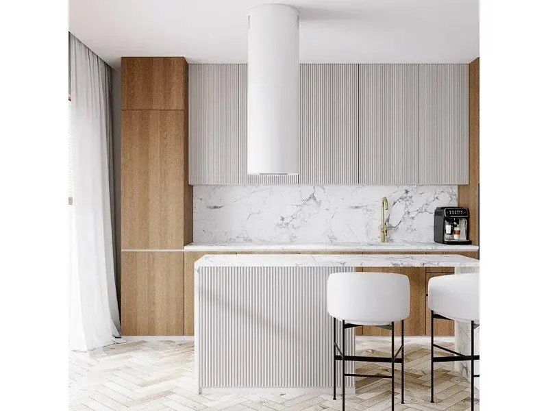 Витяжка декоративна GLOBALO Lobelio Isola 39.1 White - фото 3