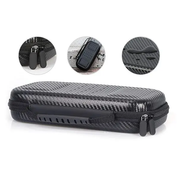 Чехол Amazon Basics Carrying Case (Carbon Black) (Nintendo Switch/ Switch Lite/ Switch OLED model) - фото 5