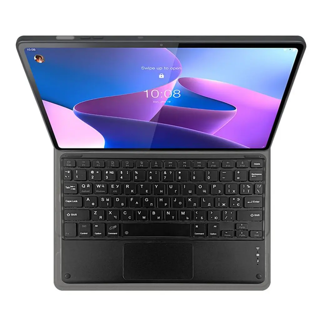 Чехол для клавиатуры Samsung Galaxy Tab A9+ Plus SM-X210 X215 X216 BlueTooth Keyboard with TP - фото 10