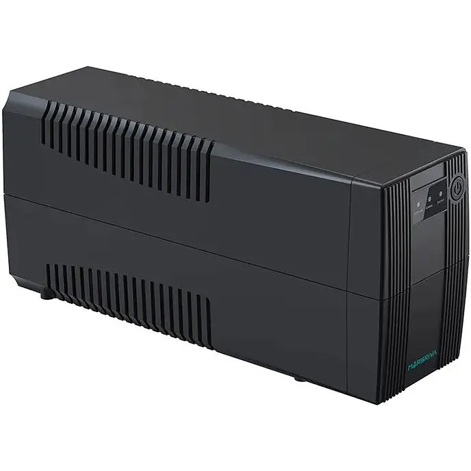ДБЖ Marsriva MR-UF800, 800ВА/480Вт, Line-Interactive, LED version, 2хSchuko, 1x12V/9Ah - фото 2