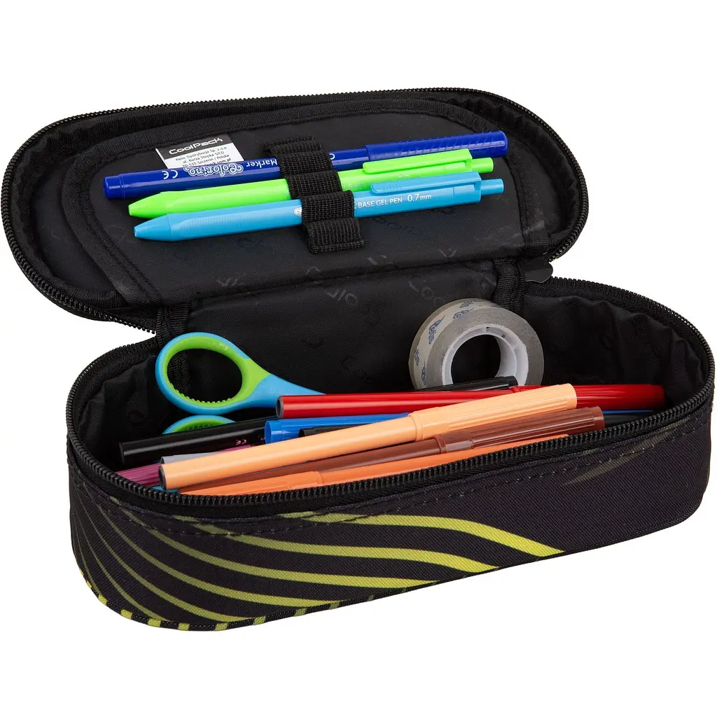 Пенал на блискавці CoolPack Campus Comb з органайзером для ручок 23x9x5 см (F062922) - фото 2