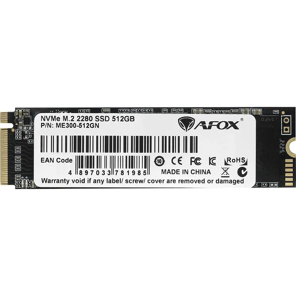 SSD накопичувач AFOX ME300 512GB [ME300-512GN] [142426] - фото 2