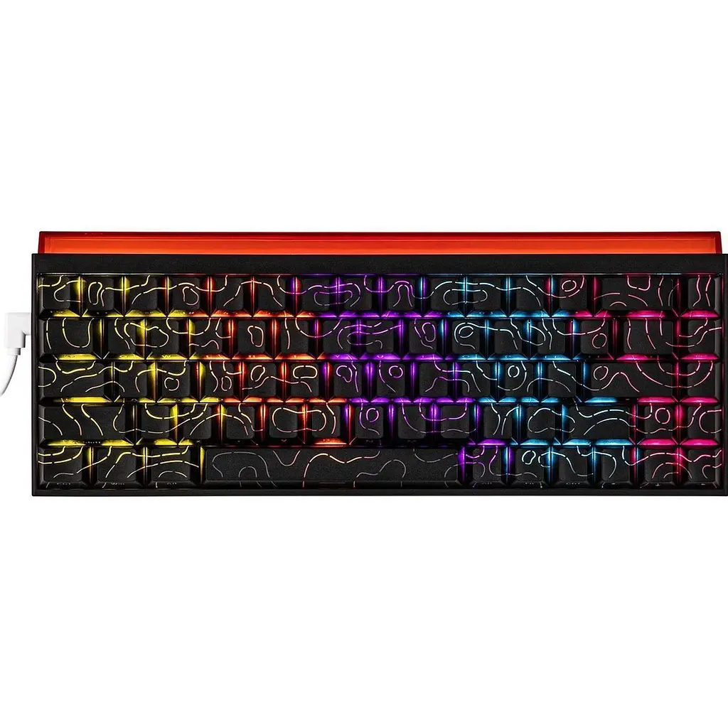 Клавіатура USB Ajazz NK68 Red Switch Black (NK68-R-S-B) UA