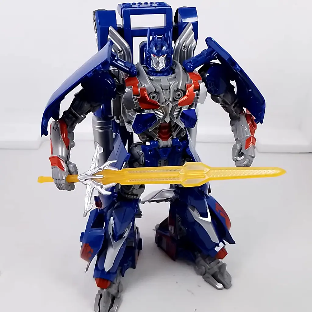Оптимус Прайм Transformers 34 см — Трансформер із мечем, робот і вантажівка, іграшка для дітей