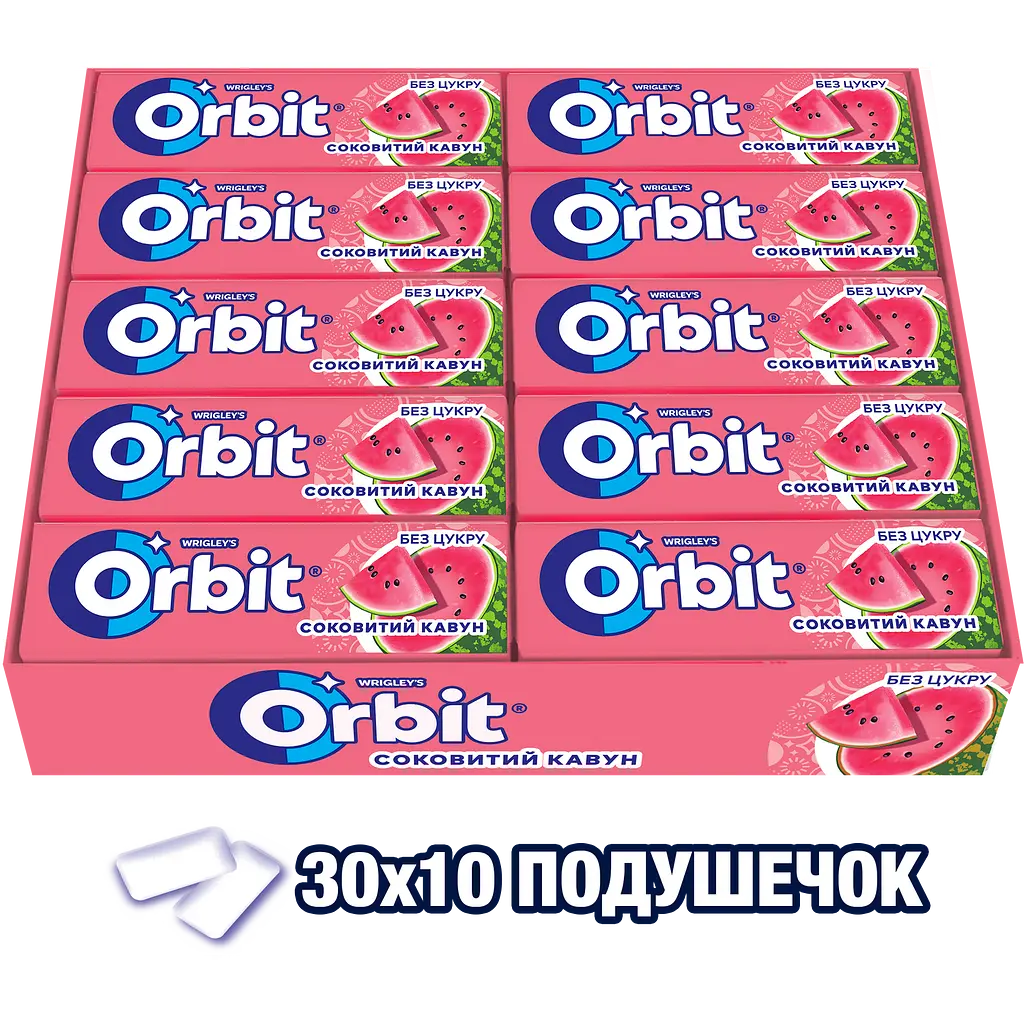 Резинка жевательная Orbit Сочный арбуз, 14 г (609137) - фото 6