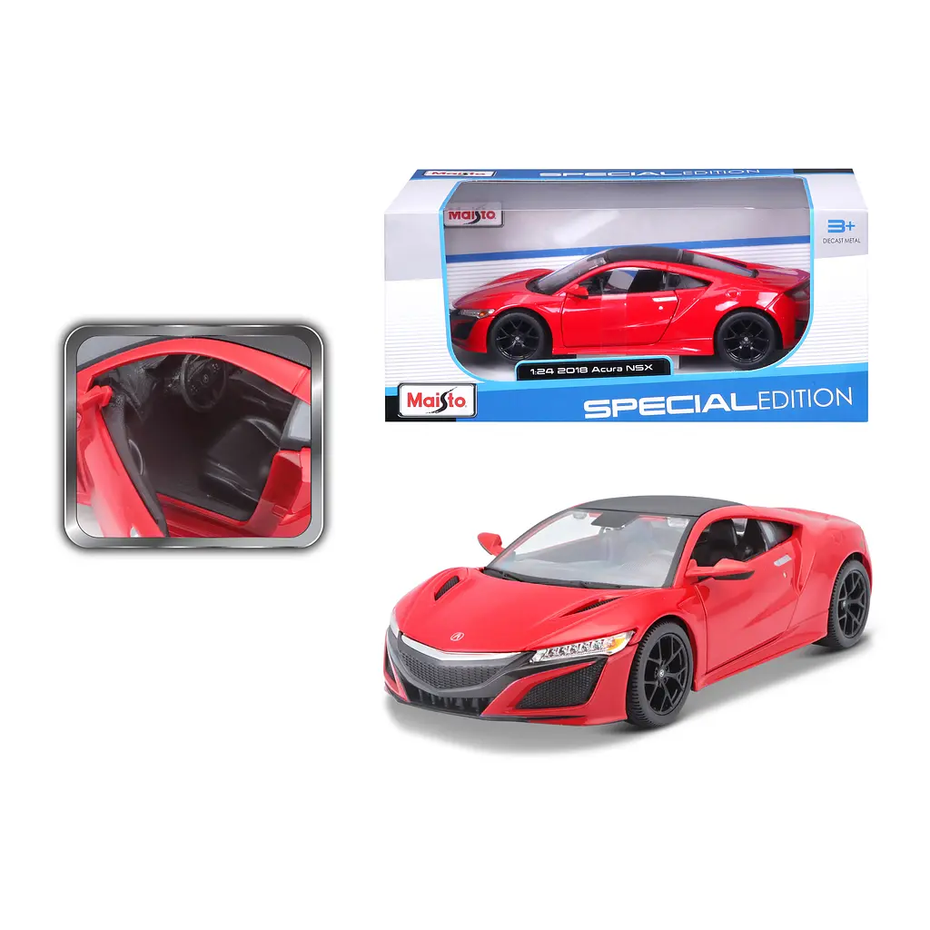 Ігрова автомодель Maisto Acura NSX 2017, червоний, 1:24 (31234 red) - фото 11