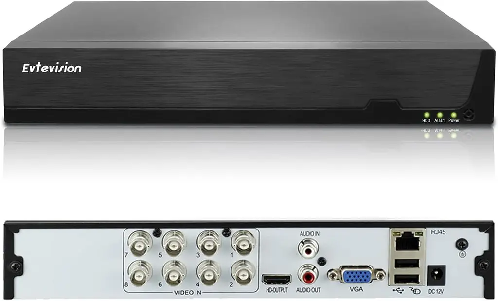 DVR відеореєстратор 8-канальний 5MP Lite з підтримкою CVI, TVI, AHD, IP та H.265+