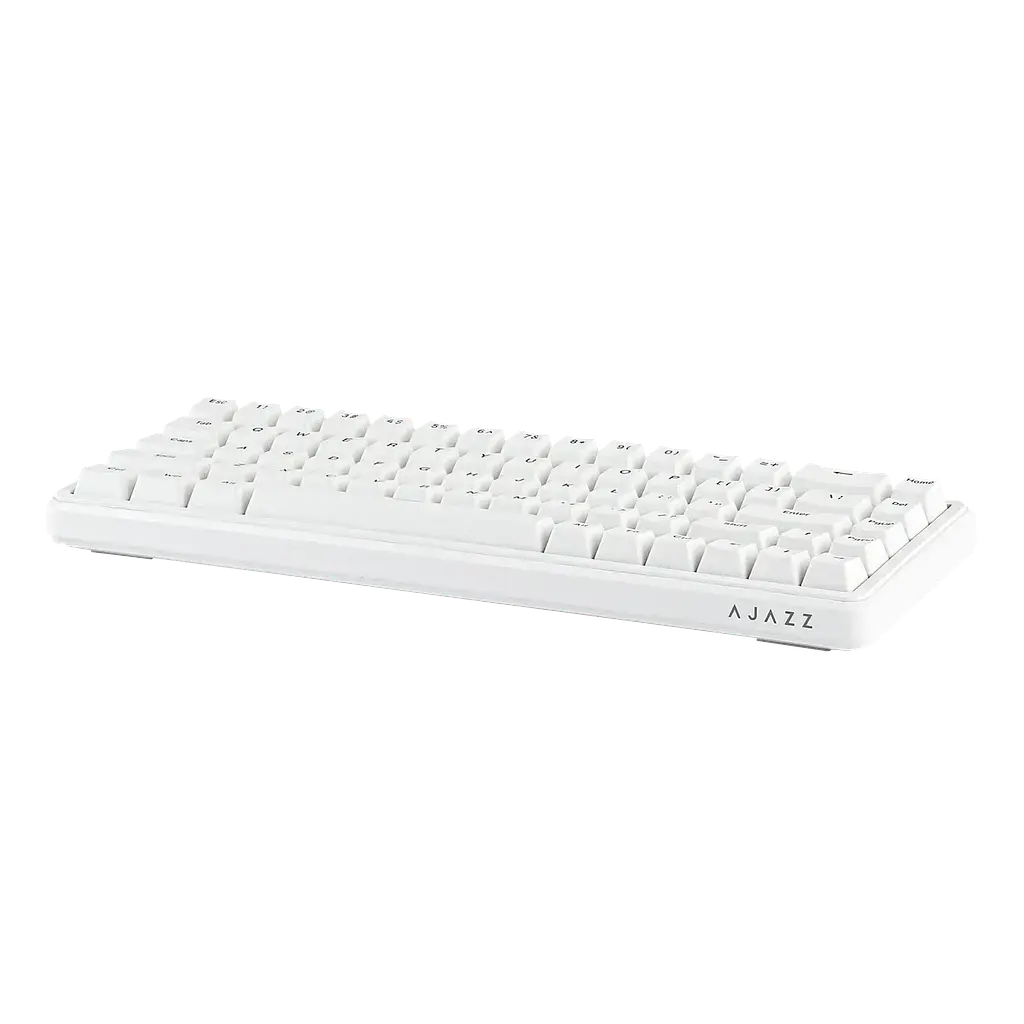 Игровая проводная магнитная клавиатура AJAZZ AK680 MAX / RGB / Magnetic Switch / 8К / White - фото 5