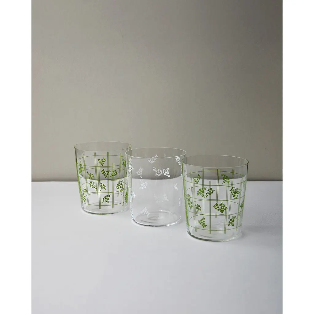 Набор низких стаканов Флора Concept Glass 430 мл 3 шт. (CG3-40821) - фото 3
