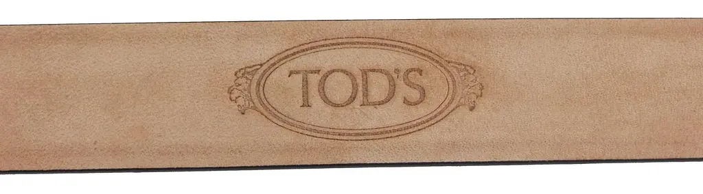 Ремінь жіночий Tod's 85-106 см 2.5 см шкіра Чорний - фото 9