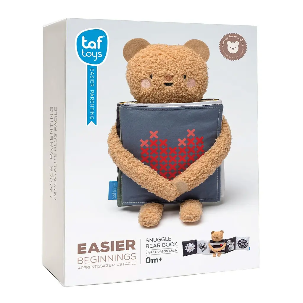 Розвивальна книжка-розкладушка 2-в-1 – ОБІЙМИ ВЕДМЕДИКА Taf Toys 13795 - фото 2