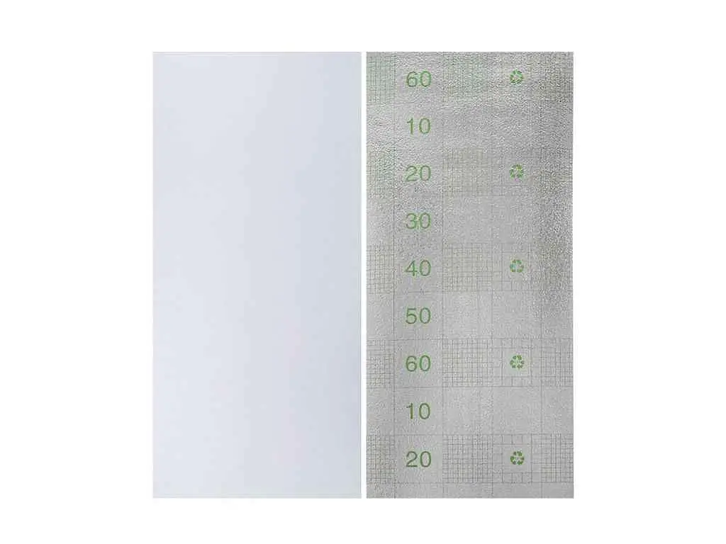 Самоклеюча вініловая плитка в рулоні STICKER WALL 600*3000*2мм Білий льон Мат SW-00002041 - фото 5