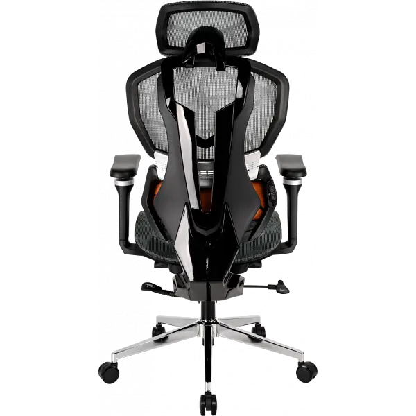 Геймерське крісло GT Racer X-7002 Black/Black/Green (Massage) - фото 2