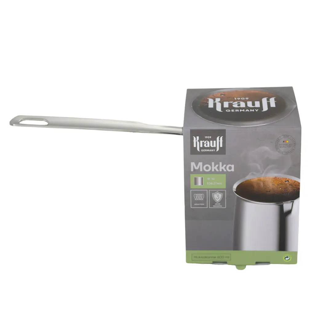 Чайник Krauff Bruno 3л + Турка 600 мл Mokka - фото 7
