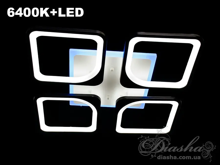 Світлодіодна люстра Diasha 8060/4WH LED dimmer - фото 6