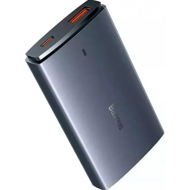 Мережевий зарядний пристрій Baseus GaN5 Pro Ultra-Slim 65W + Cable (CCGP150113) [98872] - фото 2