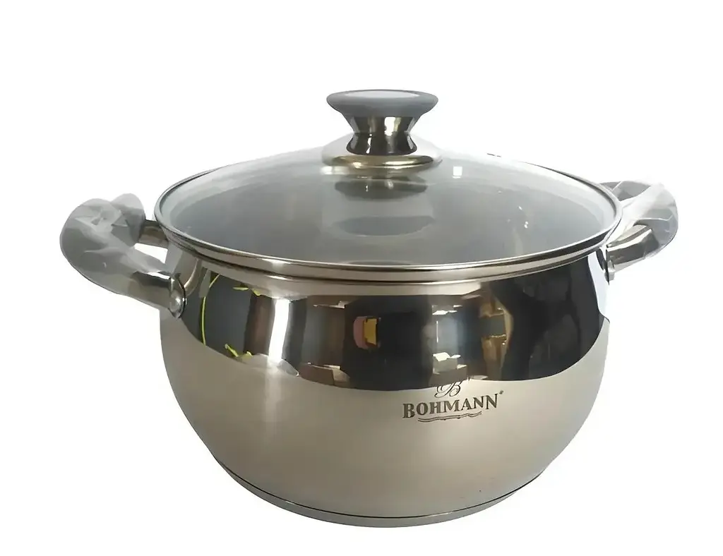 Каструля Bohmann BH 2315-16 см grey 1,8 л - фото 5