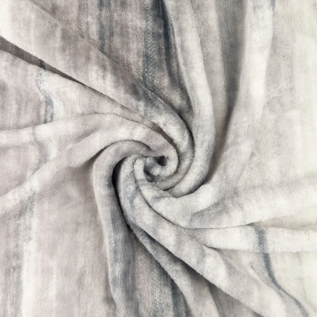 Плед флісовий Home Linе 150х195 см сірий (164490) - фото 2
