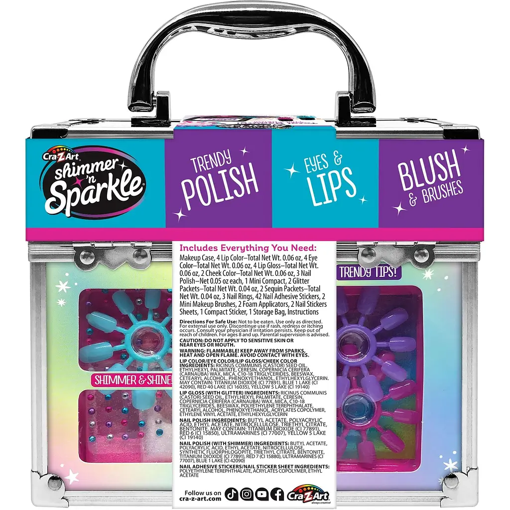 Набор детской косметики Cra-Z-Art Glam and Go Beauty Caddy (17360CRA) - фото 4