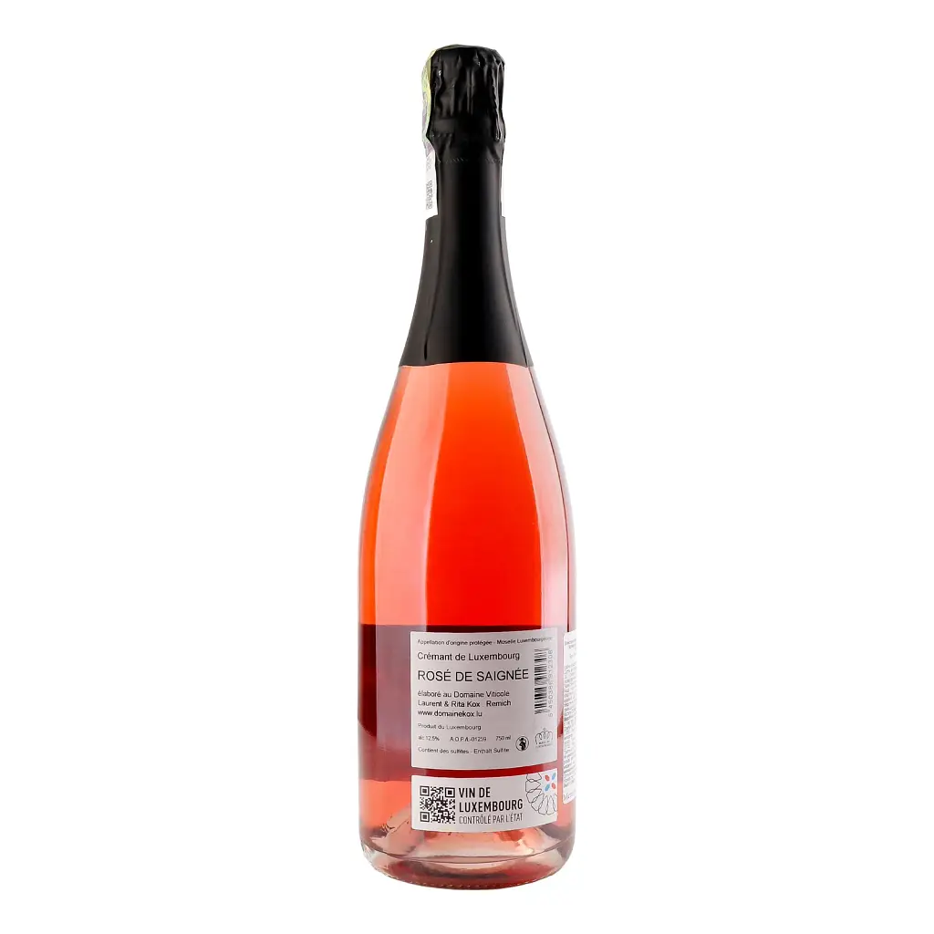 Вино игристое L&R Kox Cremant de Luxmburg Rose Brut розовое брют 0.75 л - фото 2