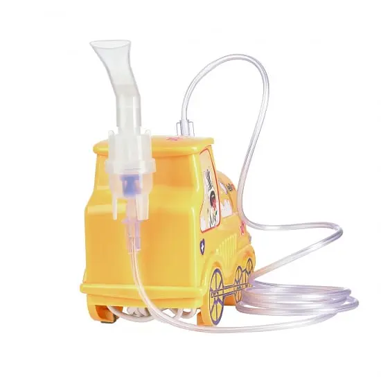 Компрессорный небулайзер B.Well PRO-115 Train, желтый (PRO-115) - фото 6