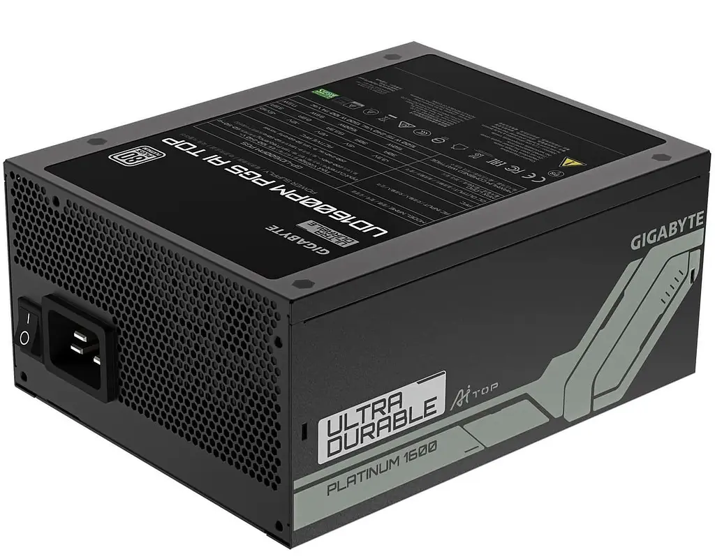 Блок живлення GIGABYTE UD1600PM PG5 1600W AI TOP 80+ Platinum (GP-UD1600PM PG5) Black - фото 2