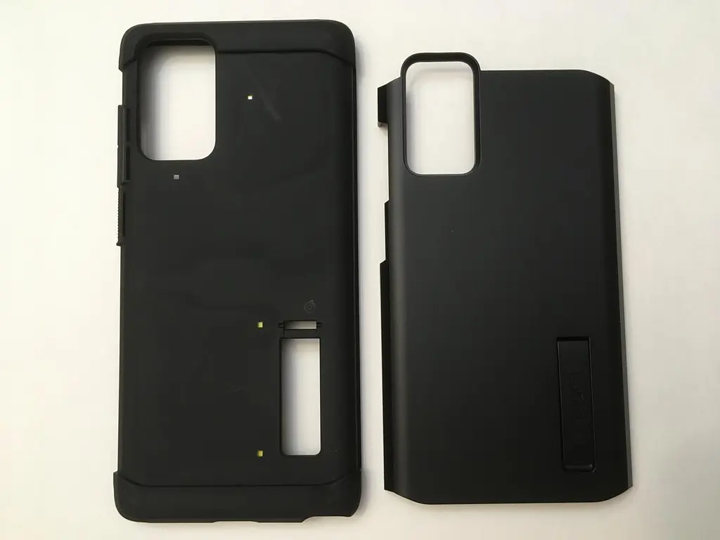 Чохол протиударний із підставкою Spigen Tough Armor ACS01422 для Samsung Galaxy Note 20 (6.7") Black - фото 8