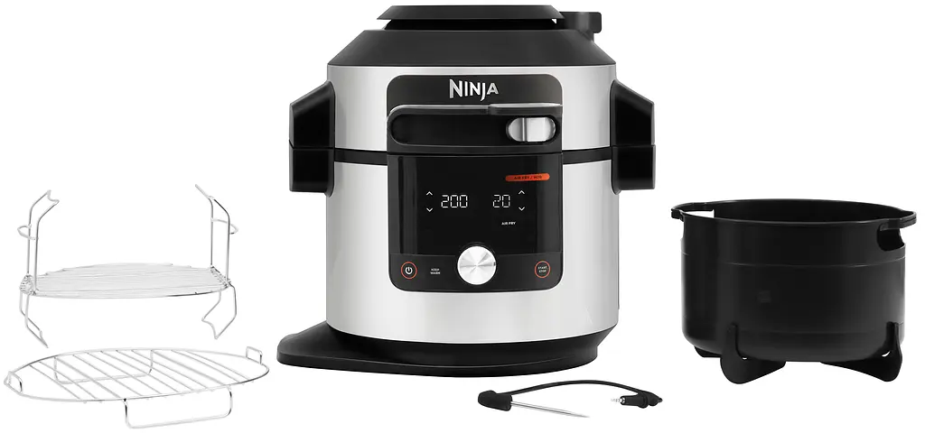 Мультиварка-скороварка Ninja Foodi Max SmartLid Multi-Cooker 7.5 л (OL750EU) - фото 4