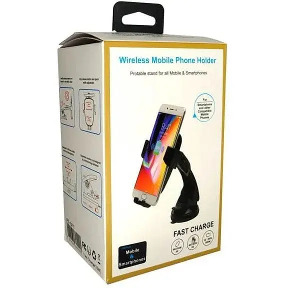 Автотримач JPD-Q71T з бездротовою зарядкою - фото 2