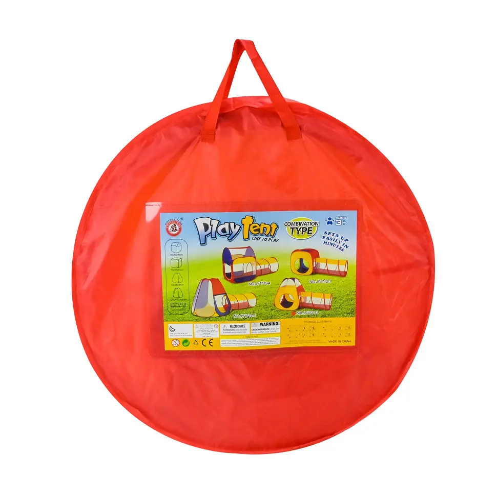 Детская палатка "Пирамида" Bambi JY1711-1, 88 х 88 х 90 см 2 входа - фото 5