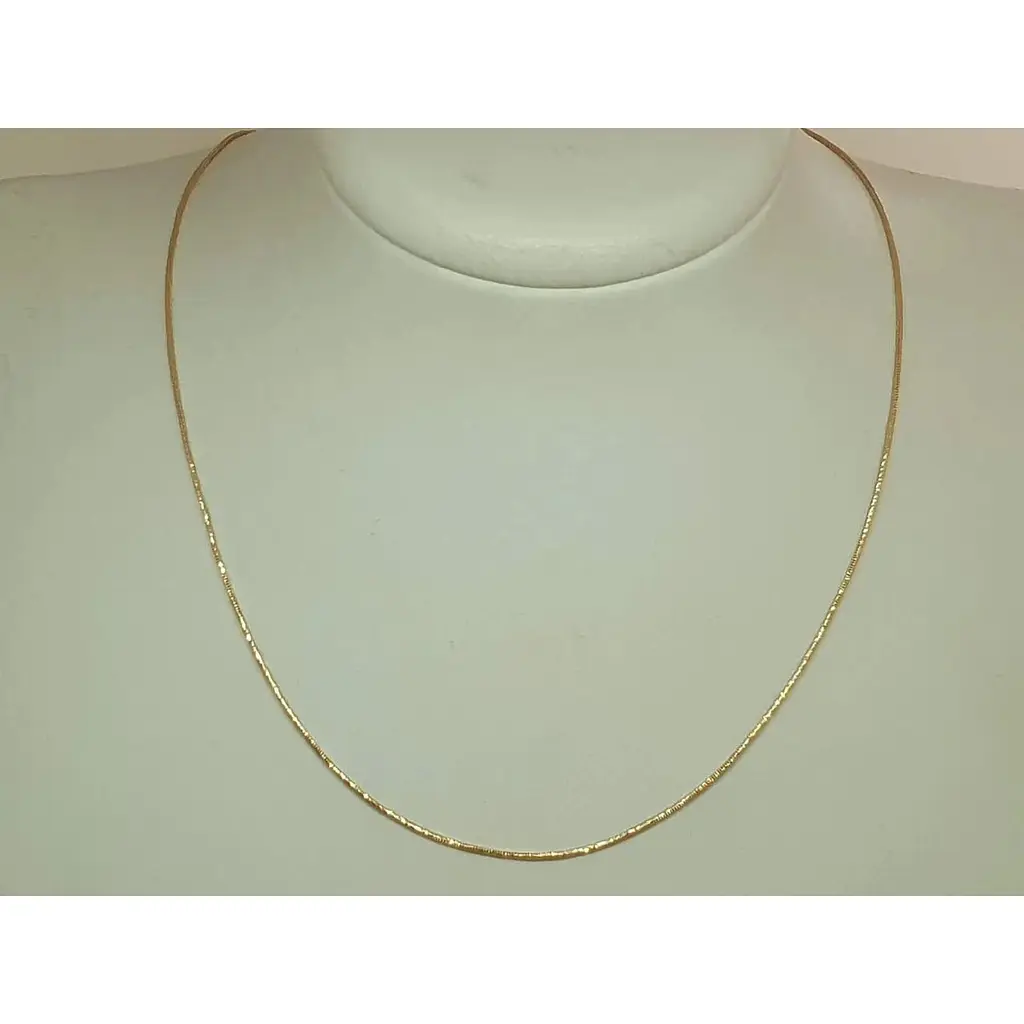 Золотая цепочка Платон (Снейк). 1Ц054/00Б 40 - фото 2