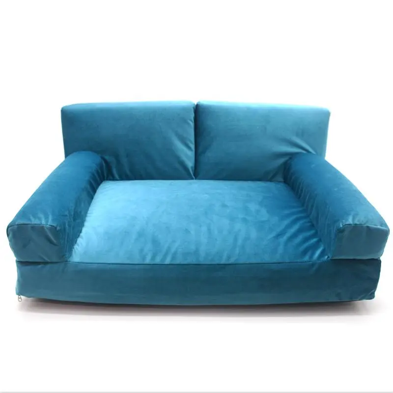 Диван для собак Zoo-hunt Флінт бірюзовий №1 48х70х30 см - фото 4