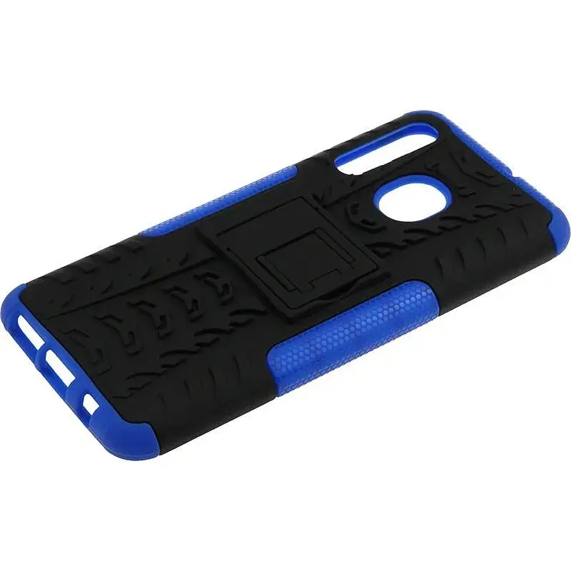Чохол-накладка Toto Dazzle Kickstand 2 in 1 Case Samsung Galaxy A20/A30 Blue - фото 7