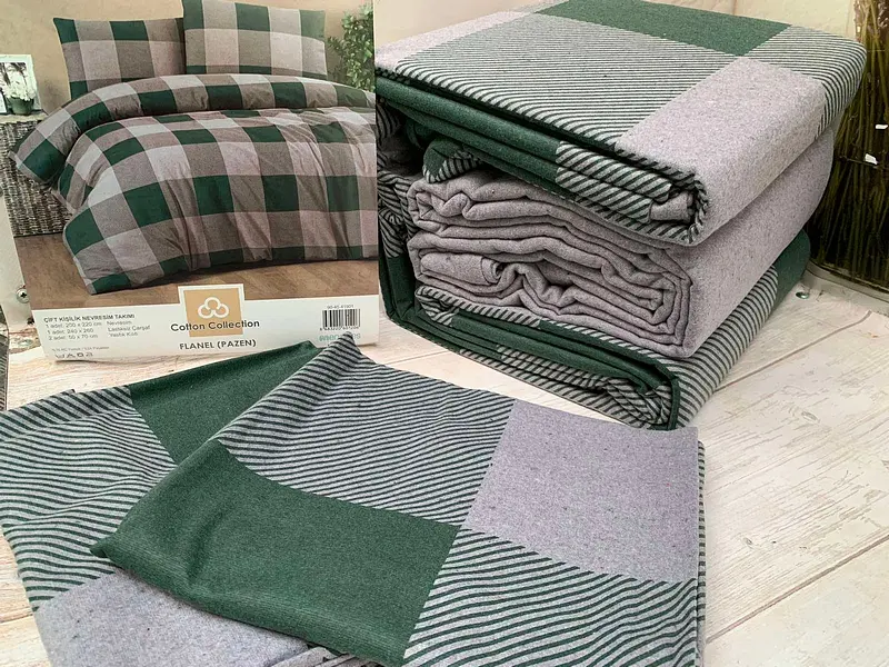 Комплект постільної білизни Євро Cotton Collection pbe0046742 - фото 3