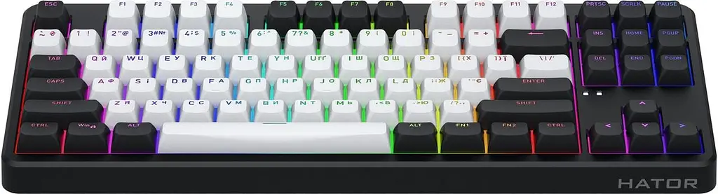 Клавіатура бездротова Hator Rockfall 3 Mecha TKL Wireless Помаранчево-чорний (HTK850UA) - фото 4