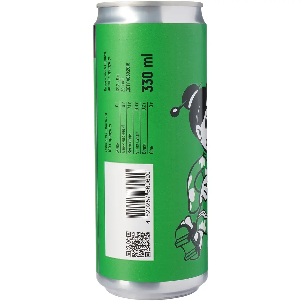 Напій безалкогольний середньогазований Black Fox Matcha Tonic 330 мл - фото 2
