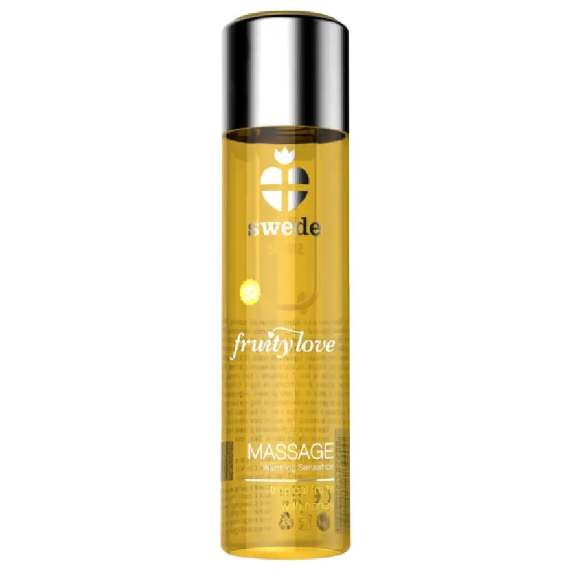 Масажне масло Swede Fruity Love тропічні фрукти 120 мл - фото 3