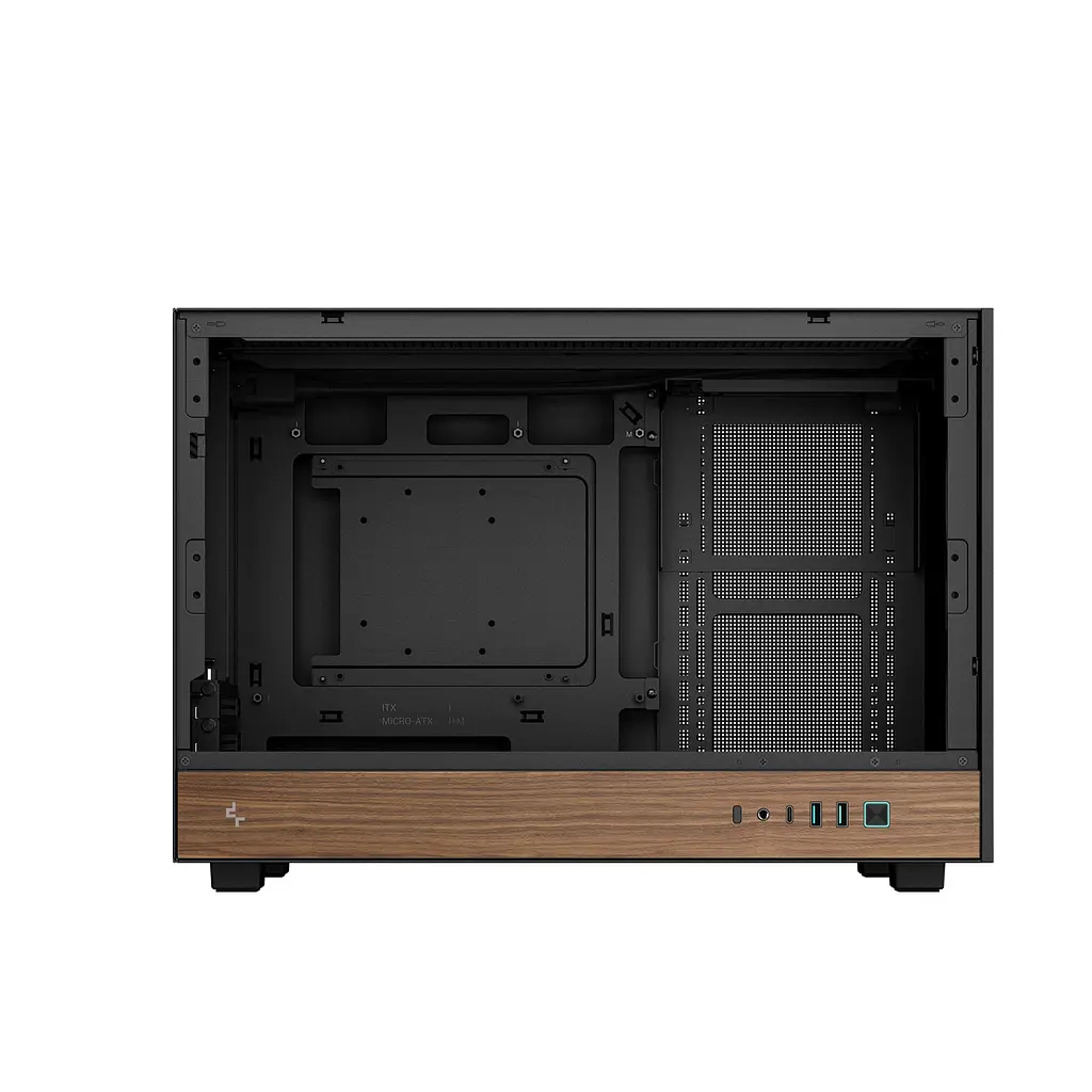 Корпус DeepCool CH260 Wood Black (R-CH260-BKNWM0-G-1) - фото 7