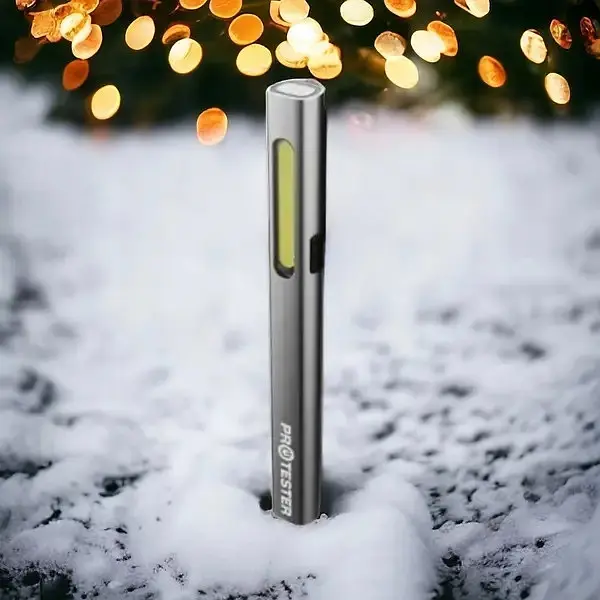 Ліхтар світлодіодний алюмінієвий (COB+LED) Pen Light PROTESTER hoz0014478 - фото 3