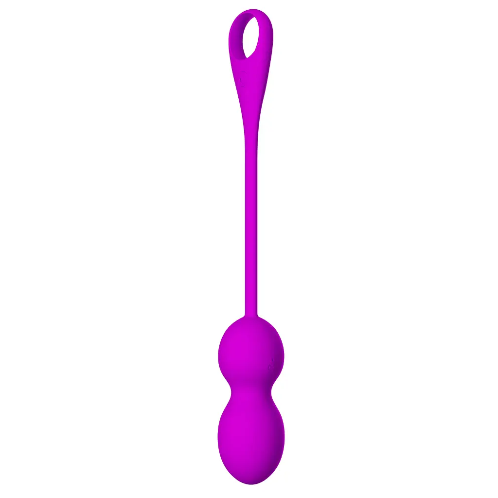 Віброкульки Pretty Love Elvira Vibrating Egg Purple (App) - фото 4