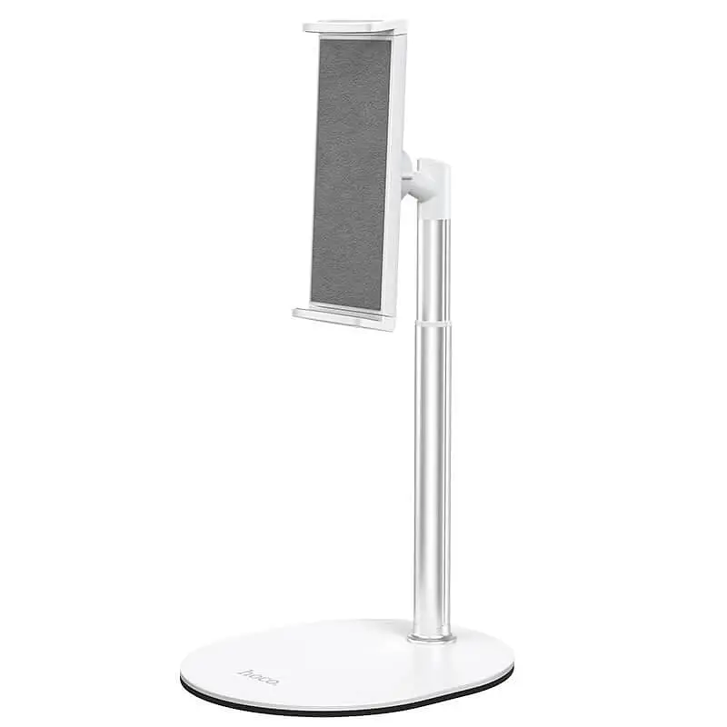 Тримач настільний Hoco Streamline series tablet desktop stand PH31 Plus 4.7-12.9 білий - фото 2