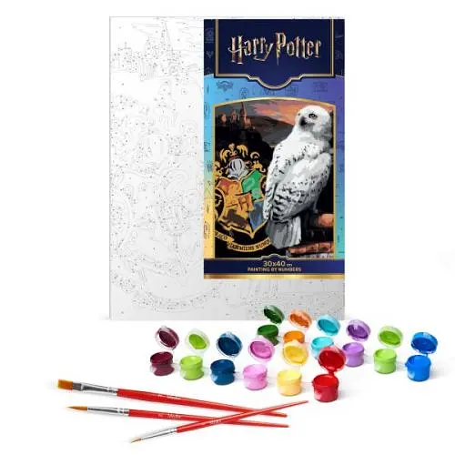 Картина за номерами - Harry Potter: Гедвіґа та Гоґвортс Warner Bros. - фото 2