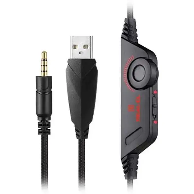 Гарнітура Real-El GDX-7650 Black/Red (EL124100043) - фото 9