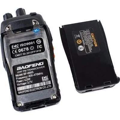 Портативная рация Baofeng BF-888S Ten Pack комплект 10 шт (2200000758941) - фото 6