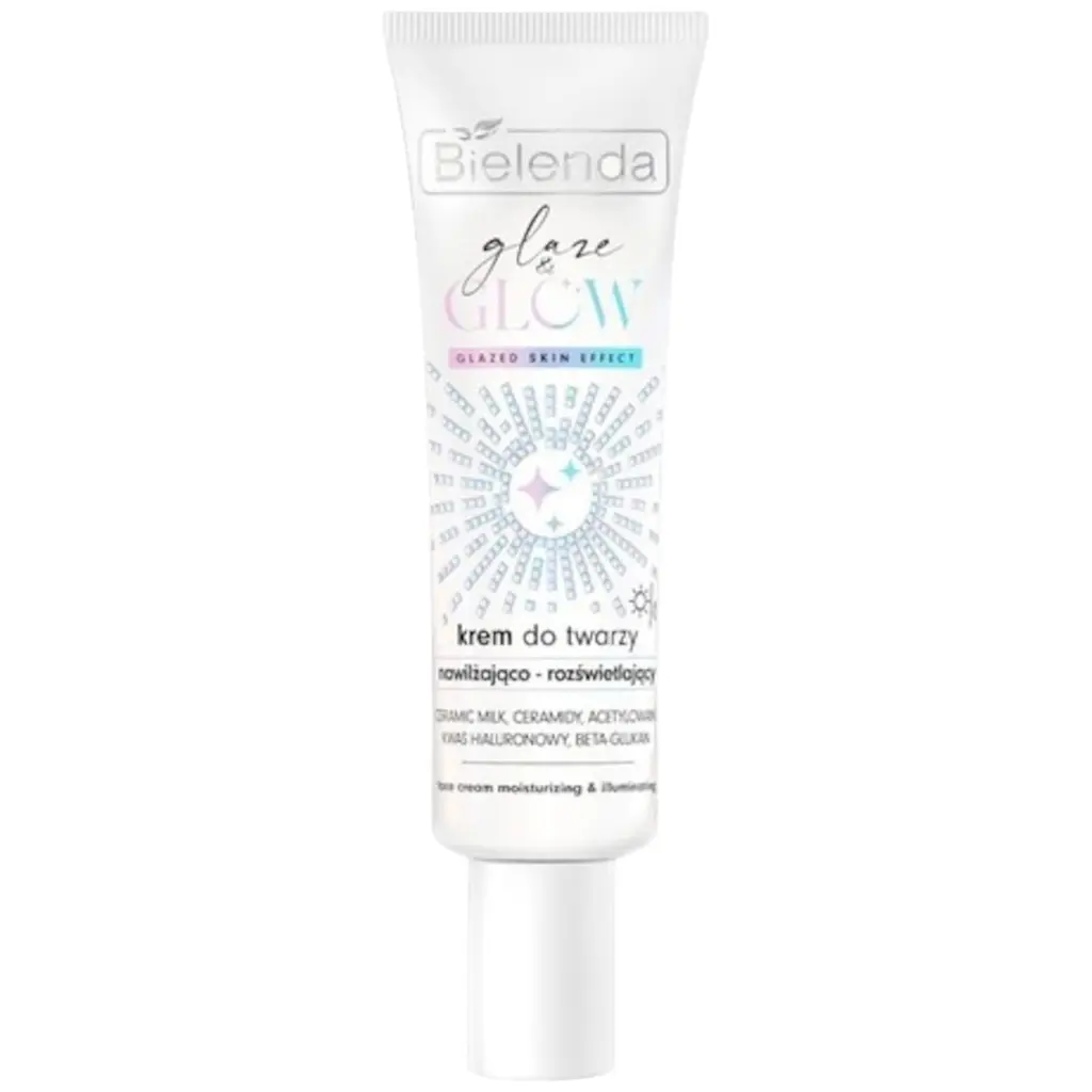 Крем для лица Bielenda Glaze & Glow с эффектом сияющей кожи 50 мл - фото 2