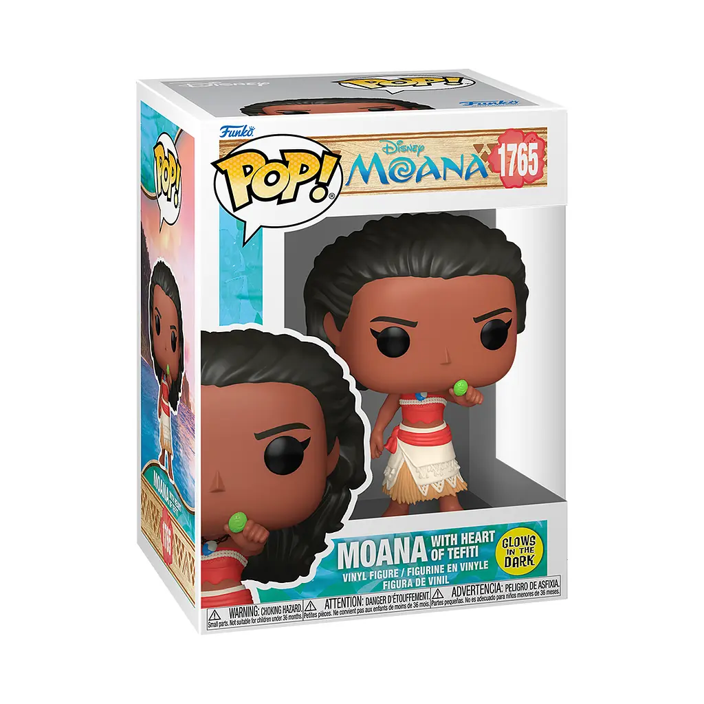 Ігрова фігурка Funko POP! Ваяна - Ваяна та серце Те Фіті (GW) (94413) - фото 2